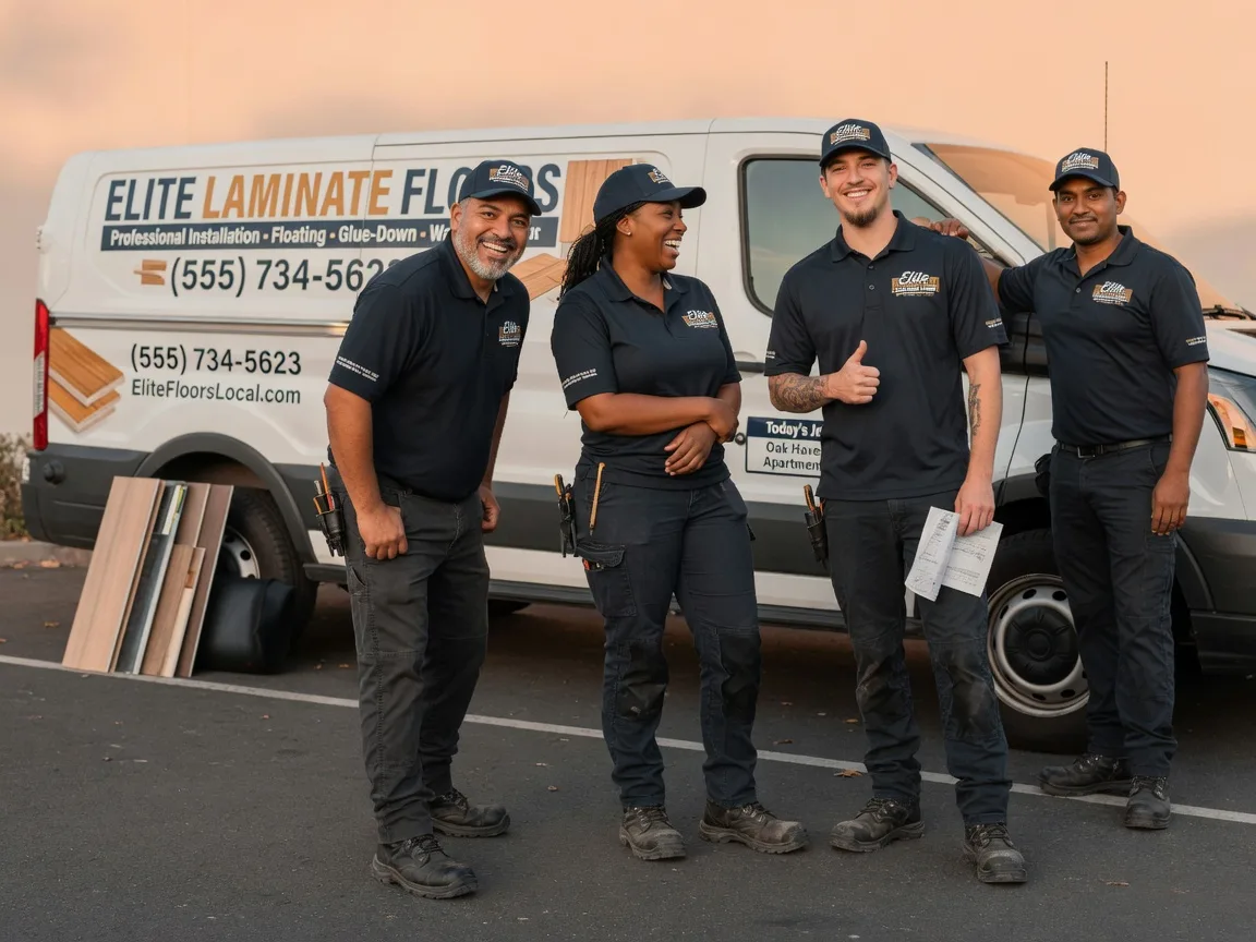 Laminate flooring installation company in Midland, SD